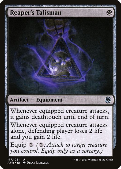 Reaper's Talisman in the group Magic the Gathering / Types / Artifacts / Artifact at Proxyprinters.com (53830)