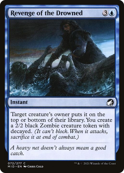 Revenge of the Drowned in the group Magic the Gathering / Types / Colors / Blue at Proxyprinters.com (53844)