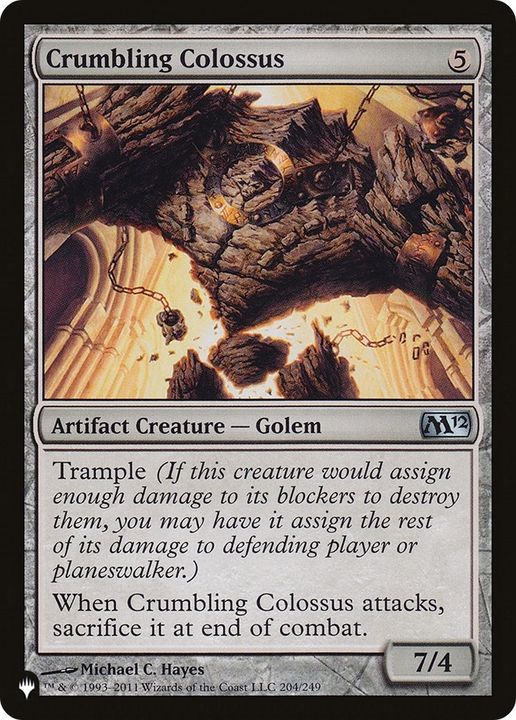 Crumbling Colossus in the group Magic the Gathering / Types / Colors / Colorless at Proxyprinters.com (53848)