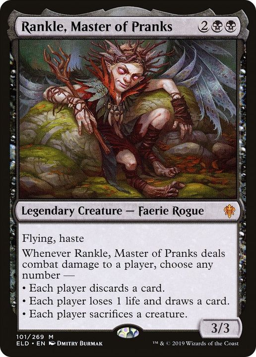 Rankle, Master of Pranks in the group Magic the Gathering / Sets / Throne of Eldraine at Proxyprinters.com (53851)