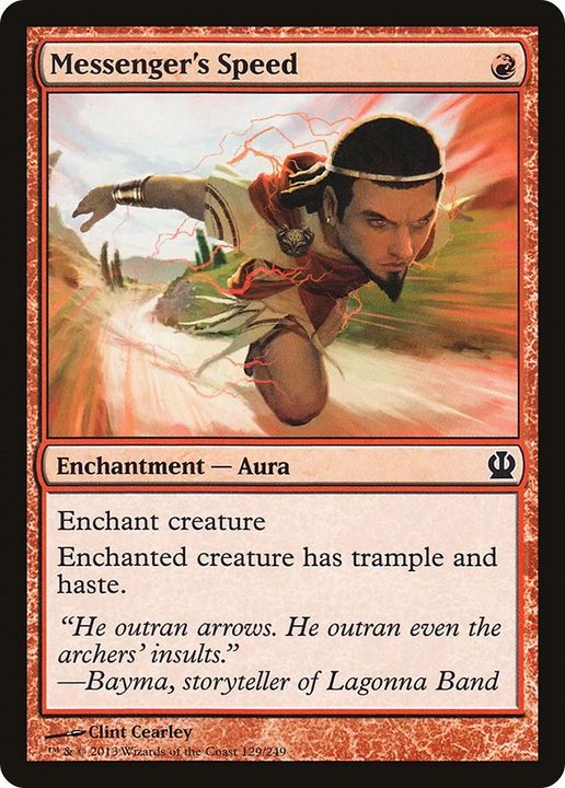 Messenger's Speed in the group Magic the Gathering / Types / Colors / Red at Proxyprinters.com (53874)