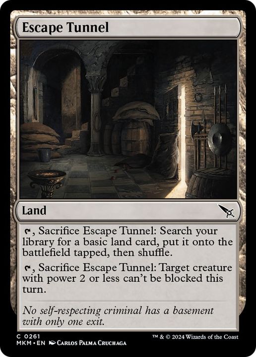 Escape Tunnel in the group Magic the Gathering / Types / Colors / Colorless at Proxyprinters.com (53882)