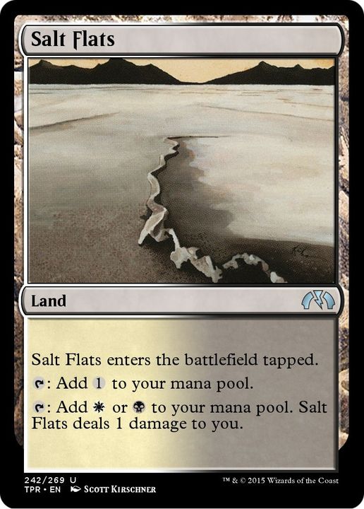 Salt Flats in the group Magic the Gathering / Types / Colors / Colorless at Proxyprinters.com (53894)