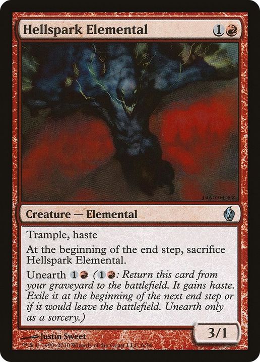 Hellspark Elemental in the group Magic the Gathering / Types / Colors / Red at Proxyprinters.com (53896)