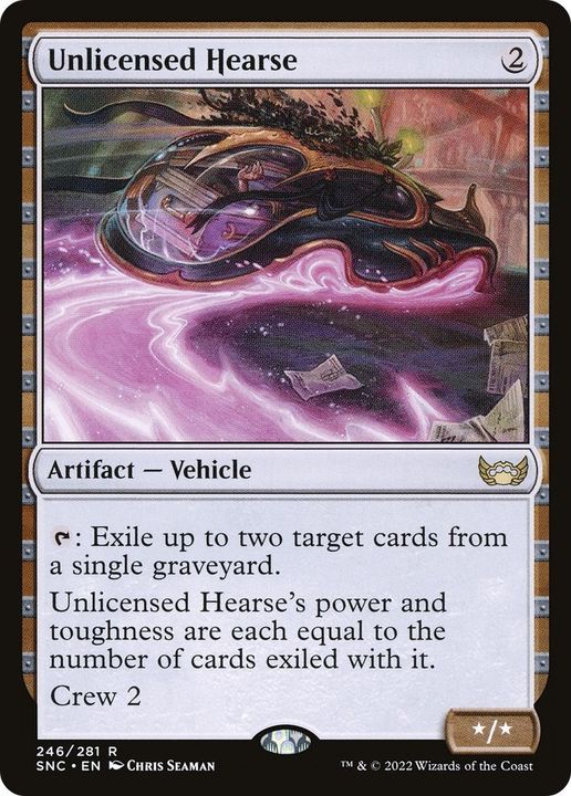 Unlicensed Hearse in the group Magic the Gathering / Sets / Streets of New Capenna at Proxyprinters.com (53900)