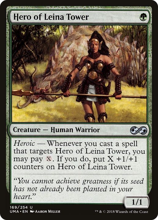 Hero of Leina Tower in the group Magic the Gathering / Types / Creatures / Warrior at Proxyprinters.com (53906)