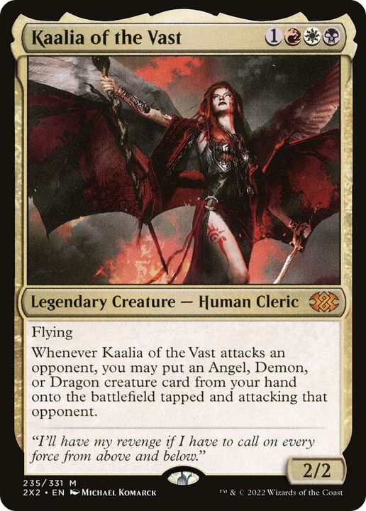 Kaalia of the Vast in the group Magic the Gathering / Sets / Double Masters 2022 at Proxyprinters.com (53912)