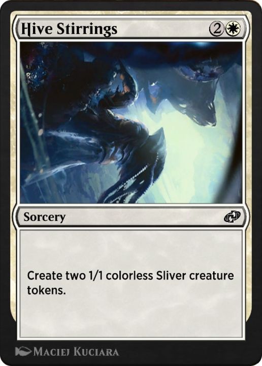 Hive Stirrings in the group Magic the Gathering / Types / Colors / White at Proxyprinters.com (53925)