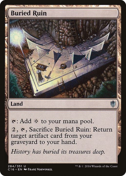 Buried Ruin in the group Magic the Gathering / Types / Colors / Colorless at Proxyprinters.com (53944)