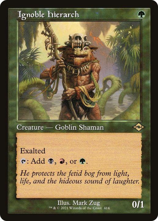 Ignoble Hierarch in the group Singles at Proxyprinters.com (53958)