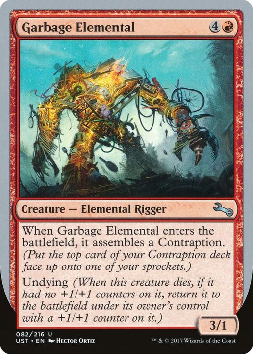 Garbage Elemental in the group Magic the Gathering / Sets / Unstable Promos at Proxyprinters.com (53971)