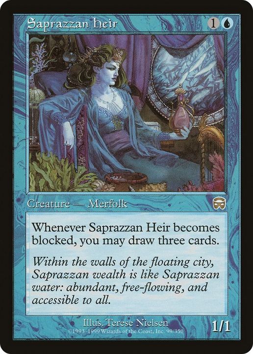 Saprazzan Heir in the group Magic the Gathering / Types / Colors / Blue at Proxyprinters.com (5398)