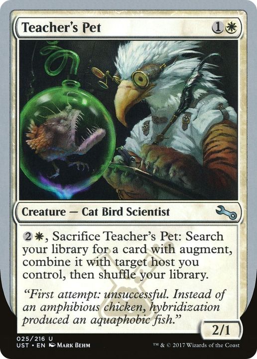 Teacher's Pet in the group Magic the Gathering / Sets / Unstable Promos at Proxyprinters.com (53983)