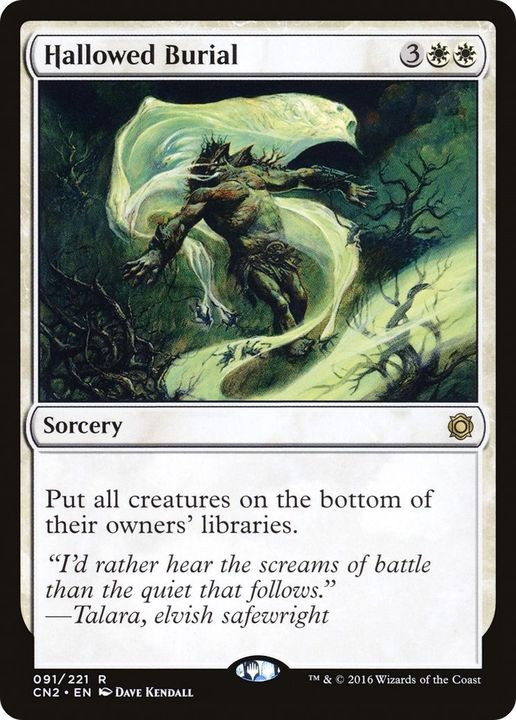 Hallowed Burial in the group Magic the Gathering / Types / Colors / White at Proxyprinters.com (53994)