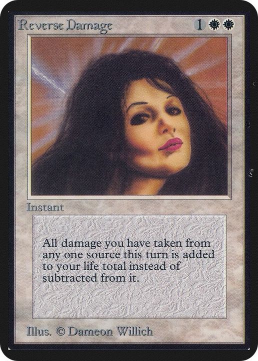 Reverse Damage in the group Magic the Gathering / Sets / Limited Edition Alpha at Proxyprinters.com (54003)