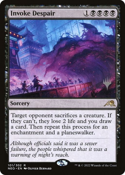 Invoke Despair in the group Magic the Gathering / Types / Colors / Black at Proxyprinters.com (54005)