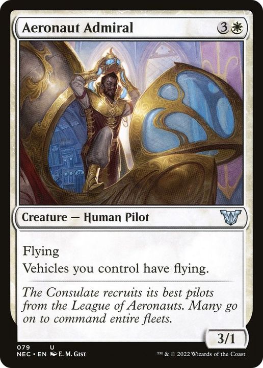 Aeronaut Admiral in the group Magic the Gathering / Types / Creatures / Human at Proxyprinters.com (54008)