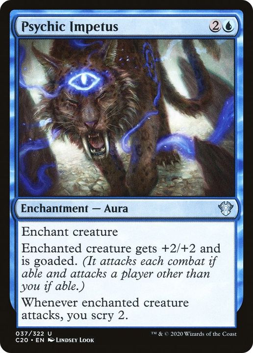 Psychic Impetus in the group Magic the Gathering / Types / Colors / Blue at Proxyprinters.com (54009)