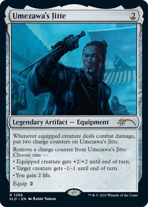 Umezawa's Jitte in the group Magic the Gathering / Sets / Secret Lair / Secret Lair Drop at Proxyprinters.com (54064)