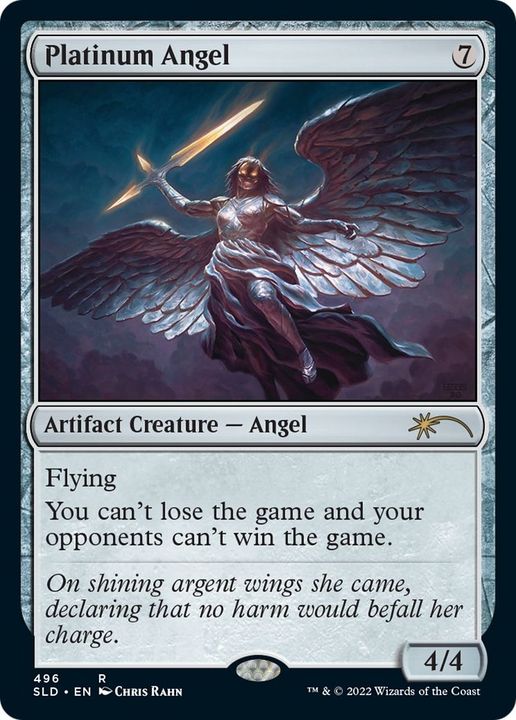 Platinum Angel in the group Magic the Gathering / Types / Colors / Colorless at Proxyprinters.com (54066)