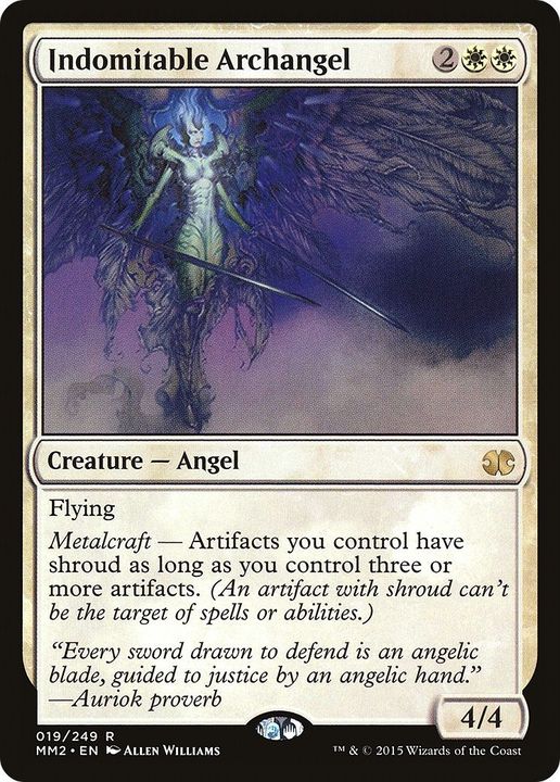 Indomitable Archangel in the group Magic the Gathering / Sets / Modern Masters 2017 at Proxyprinters.com (54082)