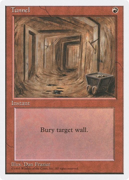 Tunnel in the group Magic the Gathering / Types / Colors / Red at Proxyprinters.com (54084)