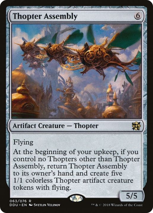 Thopter Assembly in the group Magic the Gathering / Types / Colors / Colorless at Proxyprinters.com (54088)