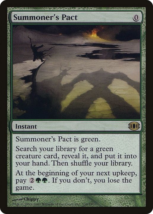 Summoner's Pact in the group Magic the Gathering / Types / Colors / Green at Proxyprinters.com (54092)