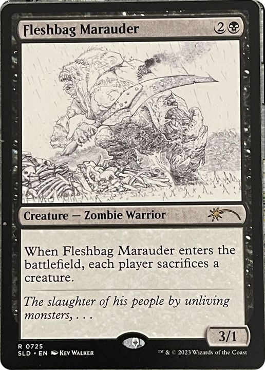 Fleshbag Marauder in the group Magic the Gathering / Sets / Secret Lair / Secret Lair Drop at Proxyprinters.com (54099)