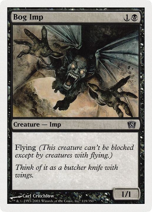 Bog Imp in the group Magic the Gathering / Types / Colors / Black at Proxyprinters.com (54101)