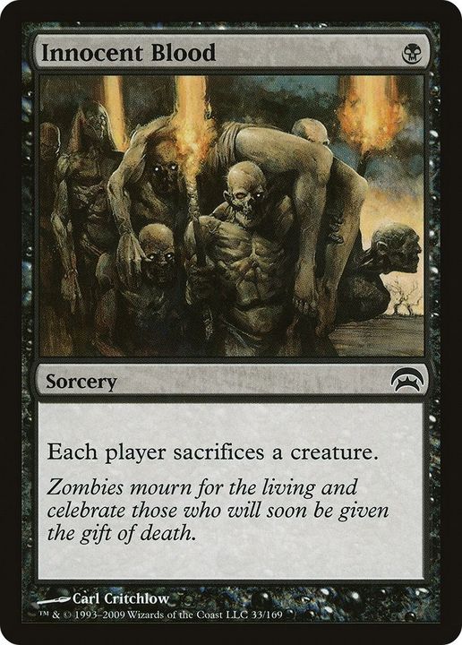 Innocent Blood in the group Magic the Gathering / Types / Colors / Black at Proxyprinters.com (54119)