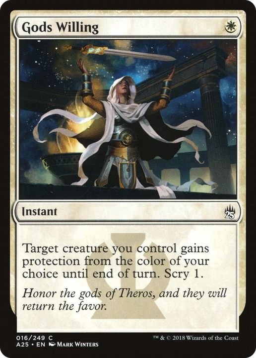 Gods Willing in the group Magic the Gathering / Sets / Masters Edition III at Proxyprinters.com (54123)