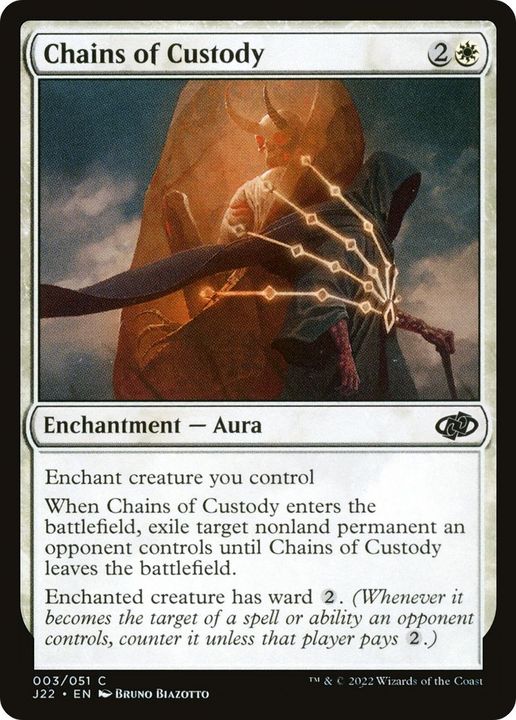 Chains of Custody in the group Magic the Gathering / Types / Colors / White at Proxyprinters.com (54126)