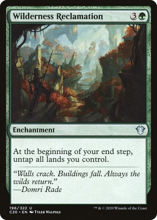 Wilderness Reclamation in the group Magic the Gathering / Sets / Commander 2020 at Proxyprinters.com (54128)