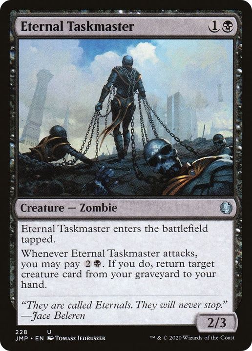 Eternal Taskmaster in the group Magic the Gathering / Types / Creatures / Zombie at Proxyprinters.com (54134)