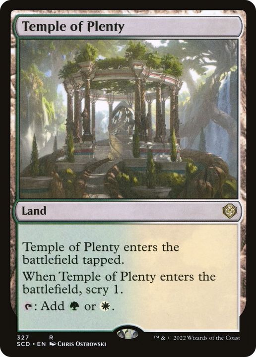 Temple of Plenty in the group Magic the Gathering / Types / Colors / Colorless at Proxyprinters.com (54141)