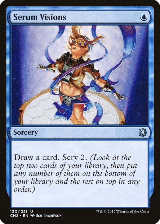 Serum Visions in the group Magic the Gathering / Types / Colors / Blue at Proxyprinters.com (54147)