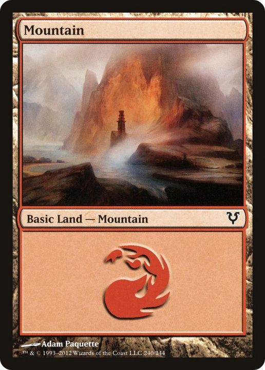 Mountain in the group Magic the Gathering / Types / Land / Mountain at Proxyprinters.com (54152)