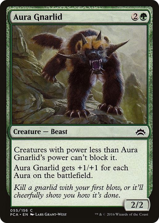 Aura Gnarlid in the group Magic the Gathering / Types / Colors / Green at Proxyprinters.com (54155)