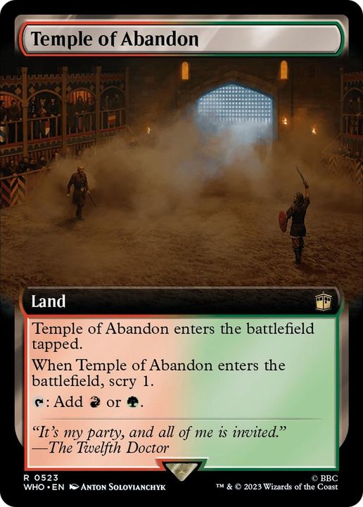 Temple of Abandon in the group Magic the Gathering / Types / Colors / Colorless at Proxyprinters.com (54158)