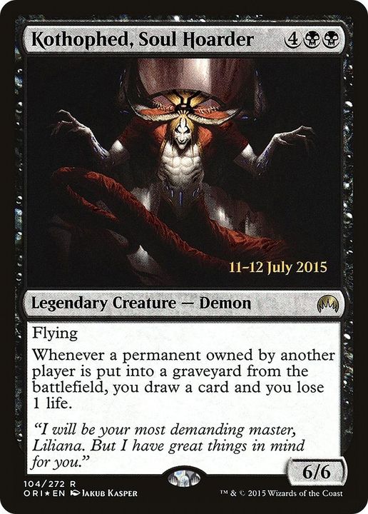 Kothophed, Soul Hoarder in the group Magic the Gathering / Types / Colors / Black at Proxyprinters.com (54162)