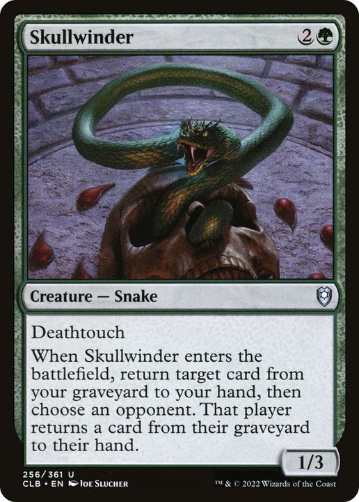 Skullwinder in the group Magic the Gathering / Types / Colors / Green at Proxyprinters.com (54205)