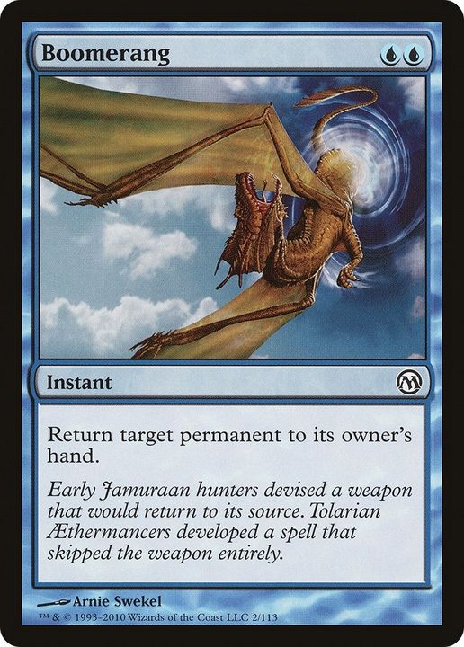 Boomerang in the group Magic the Gathering / Types / Colors / Blue at Proxyprinters.com (54206)