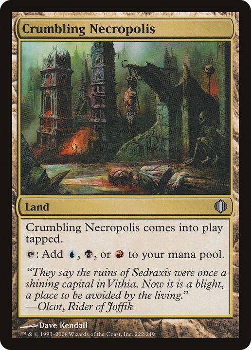 Crumbling Necropolis in the group Magic the Gathering / Sets / Shards of Alara at Proxyprinters.com (54212)