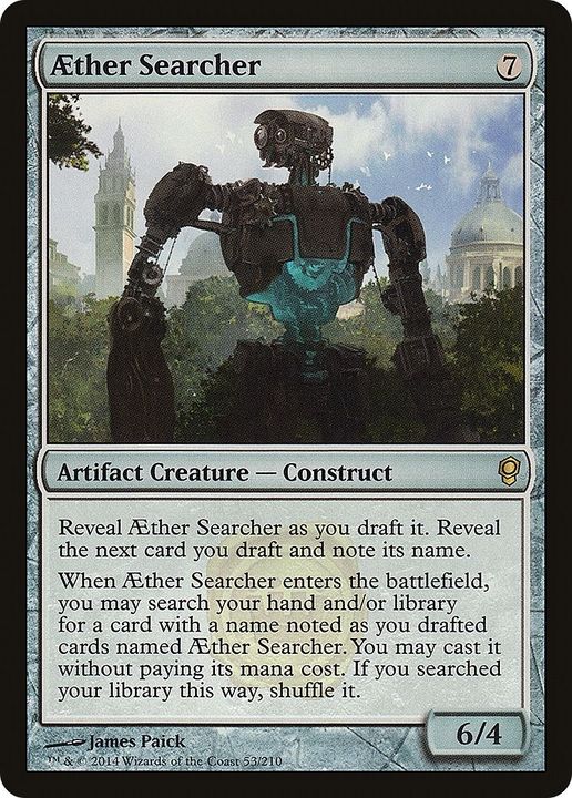 Aether Searcher in the group Magic the Gathering / Types / Colors / Colorless at Proxyprinters.com (54218)