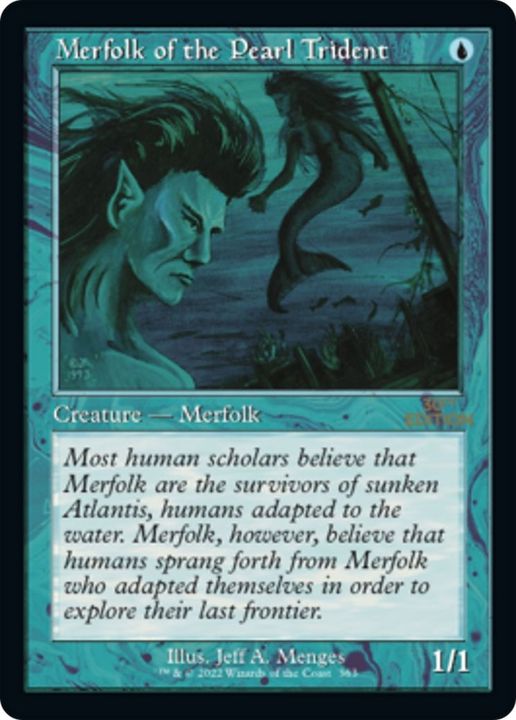 Merfolk of the Pearl Trident in the group Magic the Gathering / Sets / 30th Anniversary Edition at Proxyprinters.com (54258)