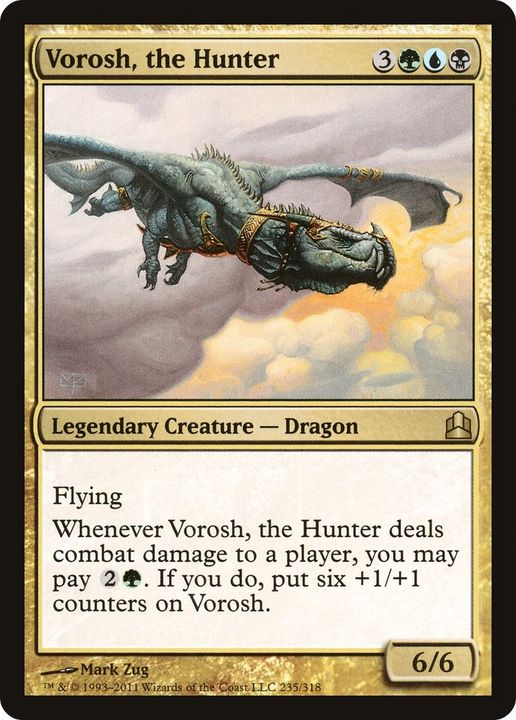 Vorosh, the Hunter in the group Magic the Gathering / Types / Colors / Multicolors / B, G, U at Proxyprinters.com (54268)