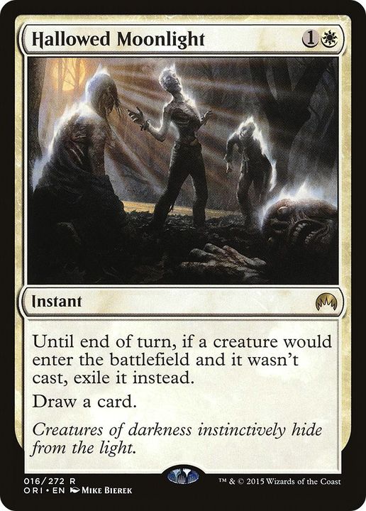 Hallowed Moonlight in the group Magic the Gathering / Types / Colors / White at Proxyprinters.com (54270)