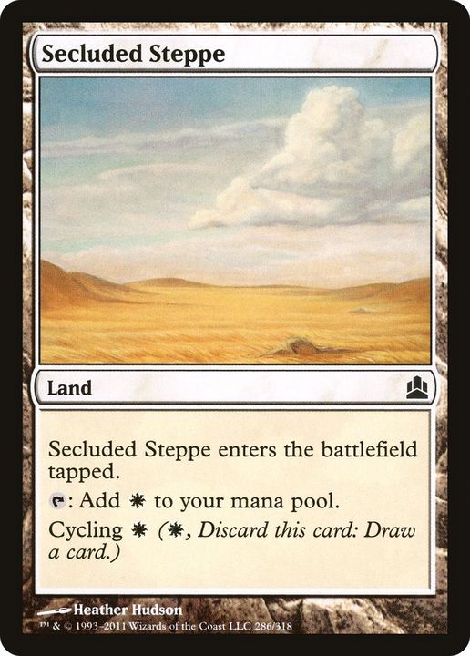 Secluded Steppe in the group Magic the Gathering / Types / Colors / Colorless at Proxyprinters.com (54273)