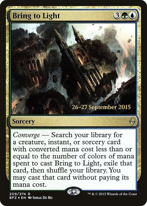 Bring to Light in the group Magic the Gathering / Types / Colors / Multicolors / G, U at Proxyprinters.com (54281)